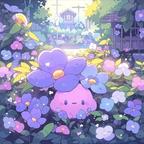 紫兰花开头像