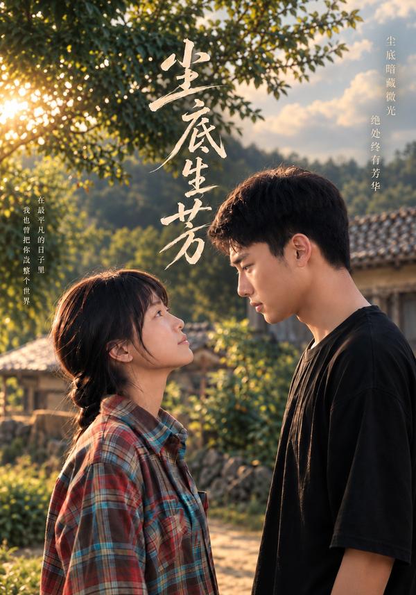短剧《尘底生芳》海报