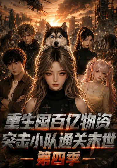 漫剧《重生囤百亿物资，突击小队通关末世第四季》海报