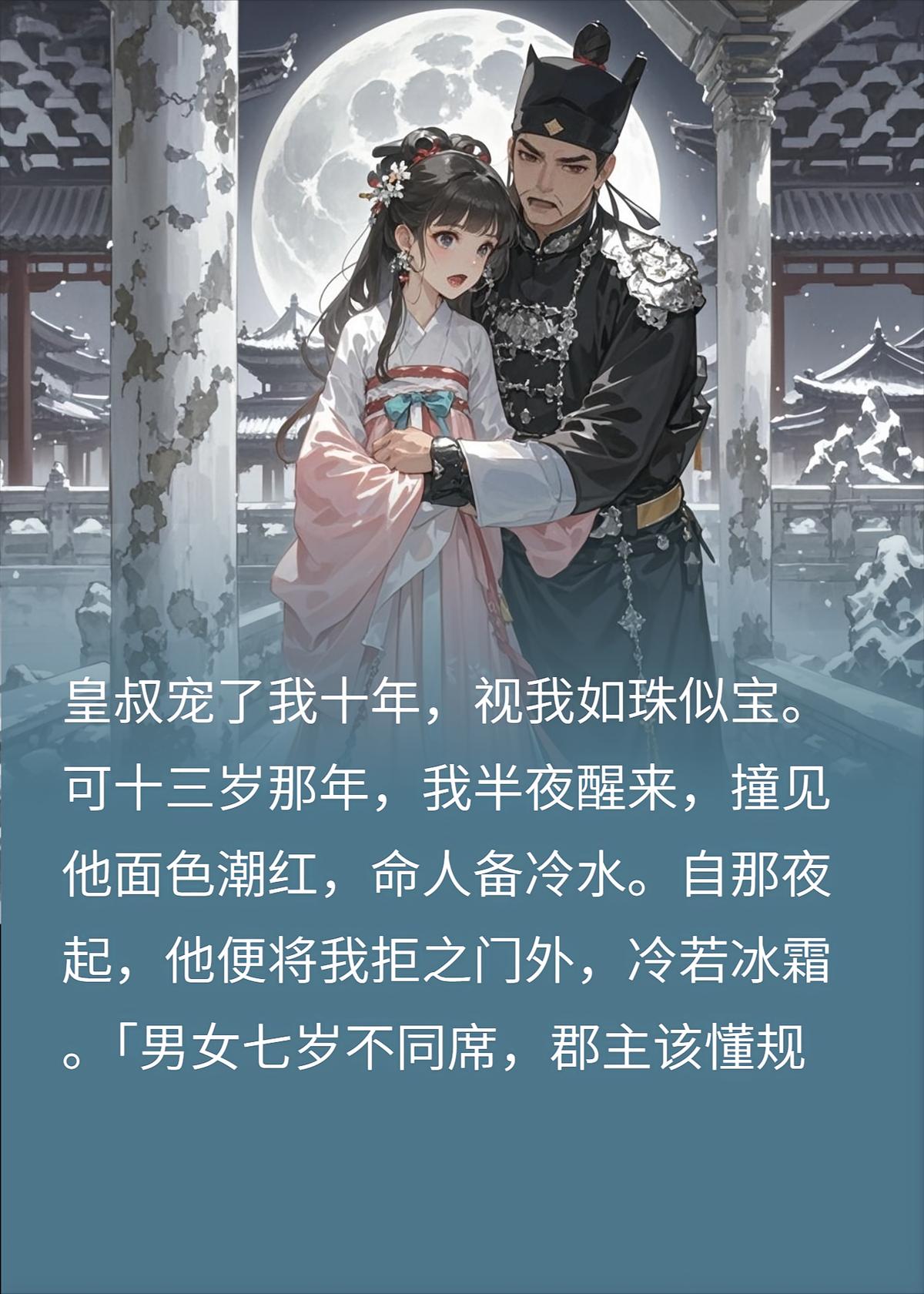 皇叔宠我10年如珍宝，议亲当日，他竟当场急疯！