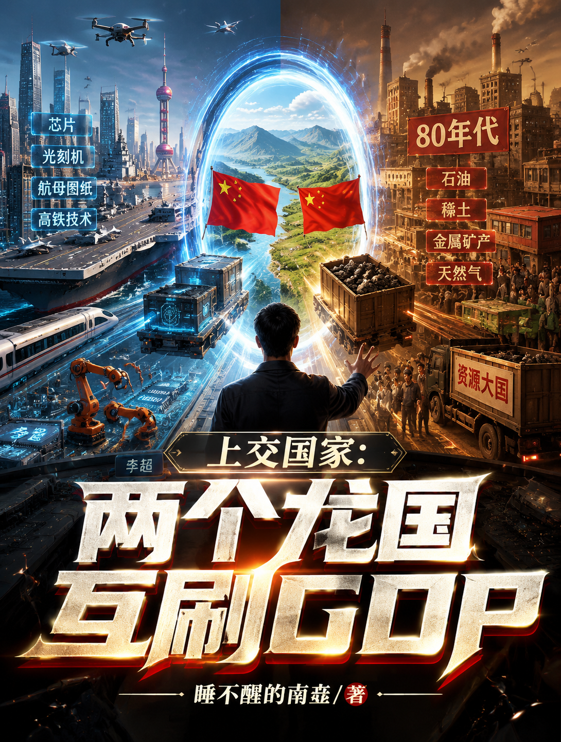 上交国家：两个龙国互刷GDP