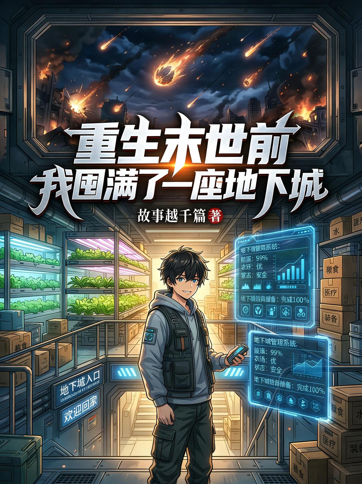 重生末世前，我囤满了一座地下城