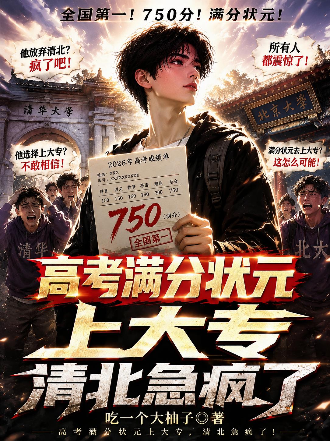 高考满分状元上大专，清北急疯了